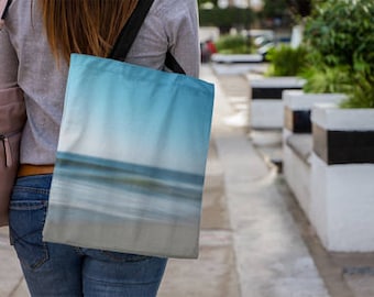 Beach Art Tote Bag: Coastal Photography, Market Bag