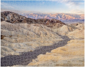 252, 520 or 1014 piece Jigsaw Puzzle | Sunrise Zabriske Point-Death Valley | Death Valley Jigsaw | Birthday Gift | Gift | Games