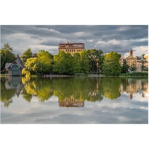 Harlem Meer Premium Art Print Cityscape Reflections NYC Fine Art Prints image 6