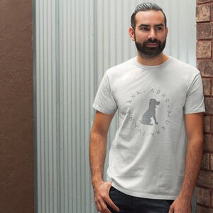 Yoga T-Shirt / Men&#39;s t shirt / Inspirational t-shirts / tshirts with sayings / Gifts for him / Downward Facing Dog/ Life is Balance