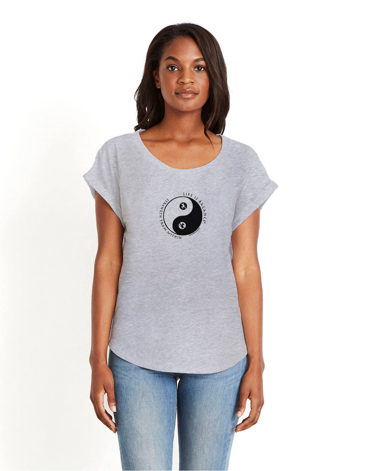 Women's Tai Chi T-shirt / Fitted Cap-sleeve T-shirt / - Etsy