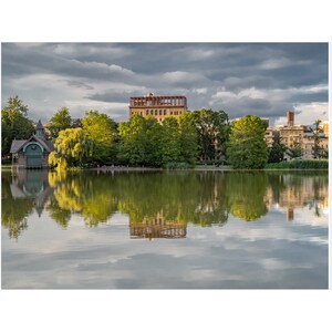 Harlem Meer Premium Art Print Cityscape Reflections NYC Fine Art Prints image 3