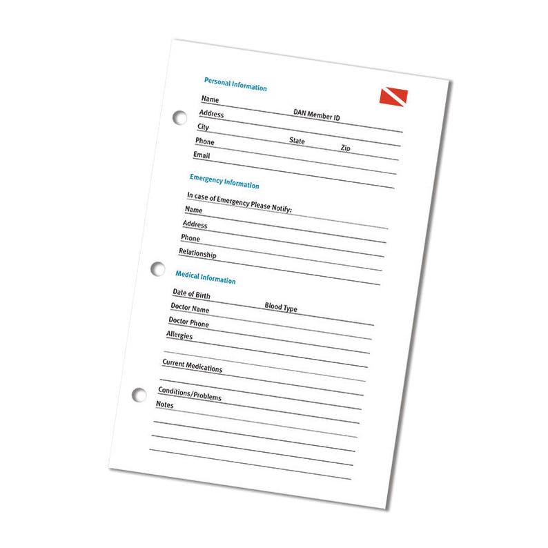 Printable Scuba Dive Log Digital download of scuba dive log Downloadable Scuba Log Template Digital Log Book Editable Log Book image 2