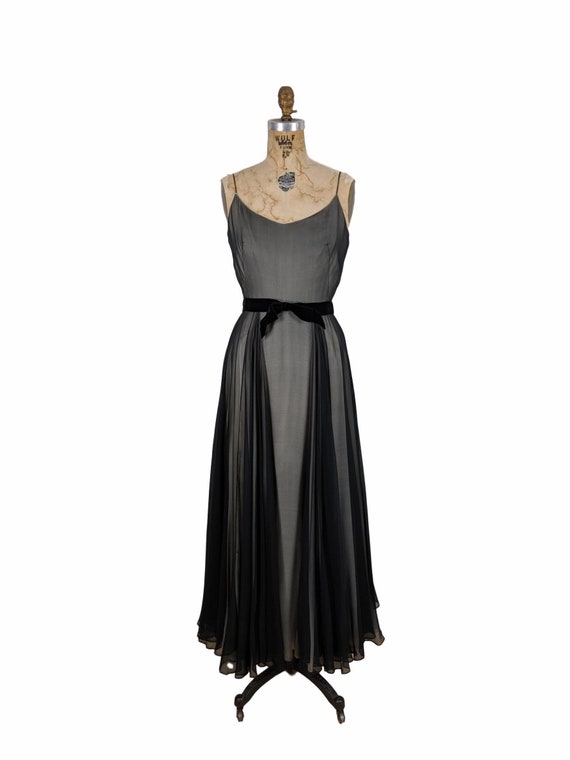 night bird | vintage 1950s 1960s malcom starr silk