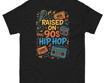 Camiseta estilo streetwear Gangsta Rap Hip Hop de los 90