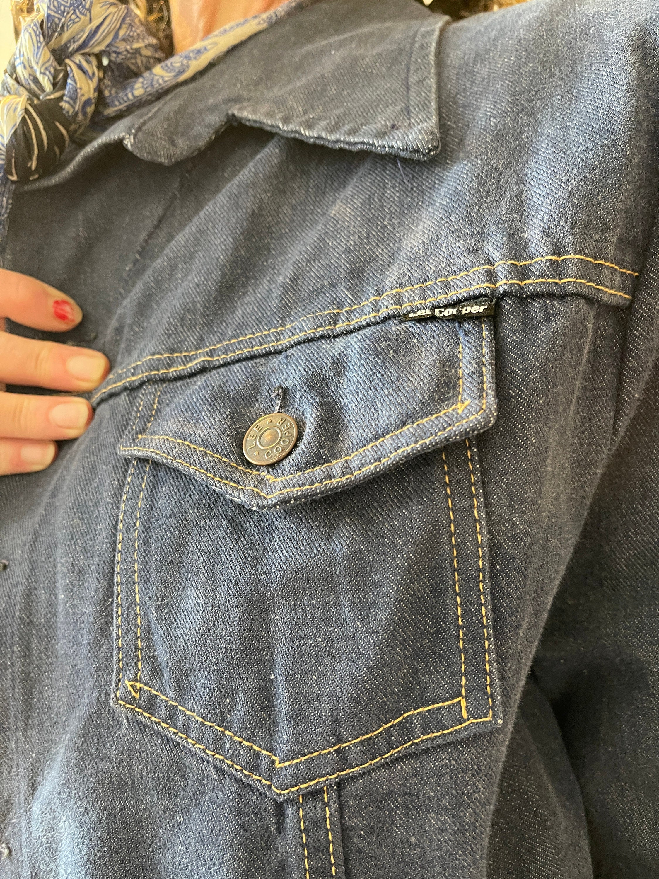 lee cooper jean jacket