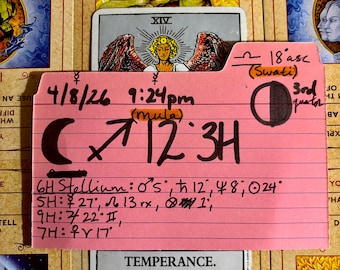 Iynx Wheel / Hekate Wheel / Strophalos (Virgo 3H Moon MULA)