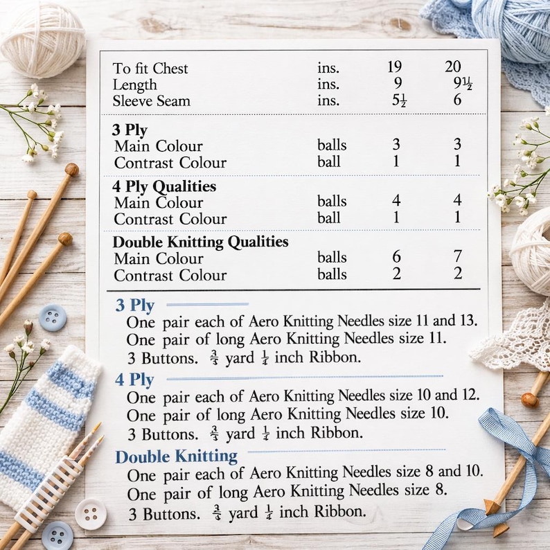 Baby Knitting Pattern PDF 19-20 Inch Reborn Doll Clothes | Cardigan ...