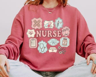 Comfort Colors® Nurse Shirt, Nurse Gift, Nurse Gifts, Nurse Graduation Tees, Nursing School, Gift For Nurse