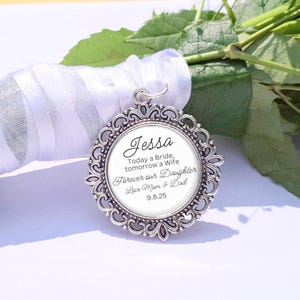 Brautstrauß Charme, Tochter Geschenk für Hochzeit Blumenstrauß