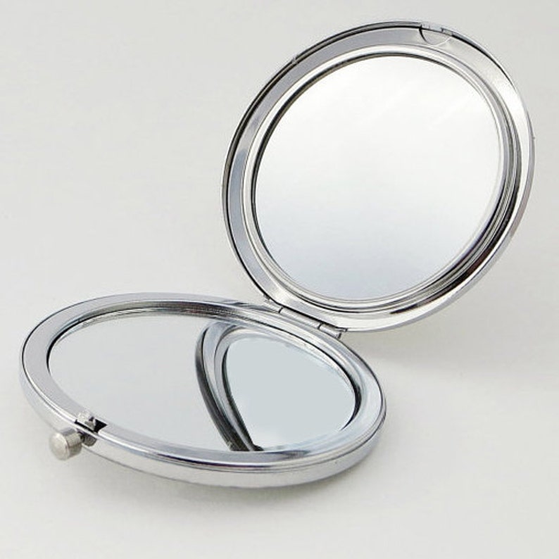 Compact Mirror Personalized Bridesmaid Gift Purse Mirror Etsy