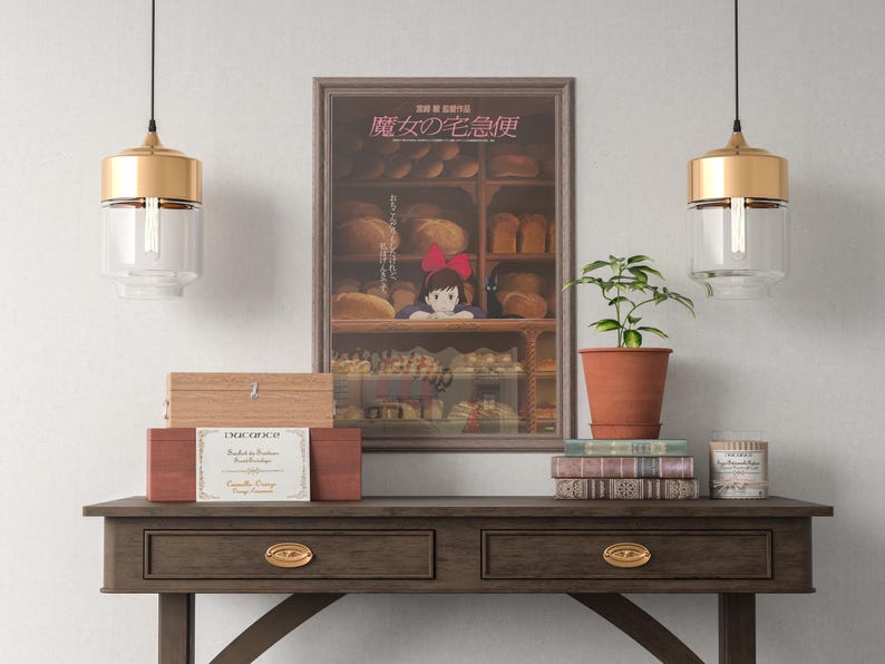 Spirited Away Poster Studio Ghibli Home Decor Hayao Miyazaki Movie Poster Anime Wall Art Anime Studio Ghibli Print Japanese Movie Art 33 image 4