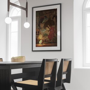 Spirited Away Poster Studio Ghibli Home Decor Hayao Miyazaki Movie Poster Anime Wall Art Anime Studio Ghibli Print Japanese Movie Art 16 image 3