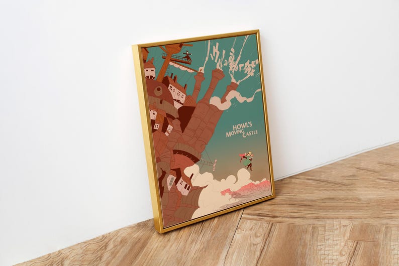 Spirited Away Poster Studio Ghibli Home Decor Hayao Miyazaki Movie Poster Anime Wall Art Anime Studio Ghibli Print Japanese Movie Art 6 image 2