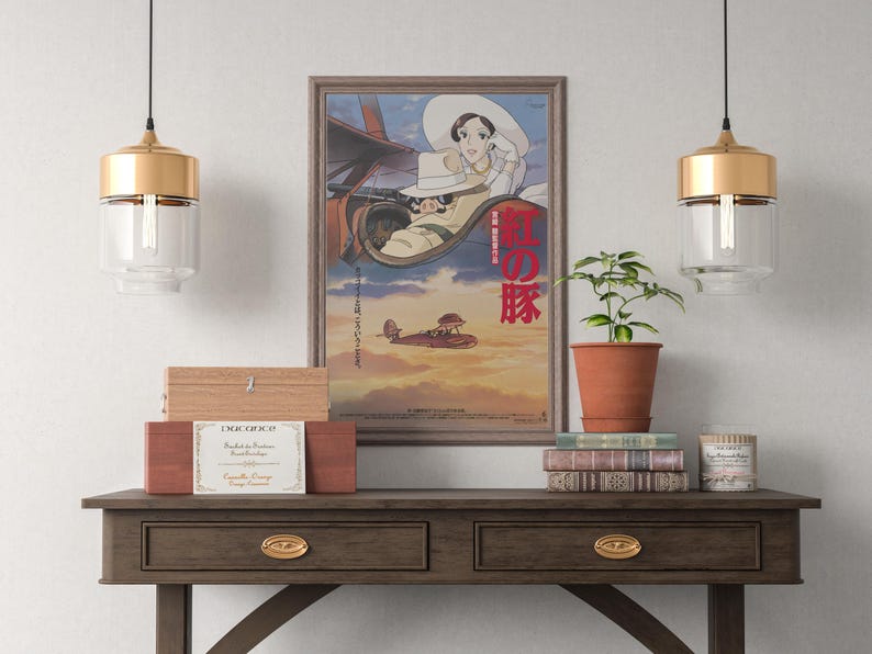 Spirited Away Poster Studio Ghibli Home Decor Hayao Miyazaki Movie Poster Anime Wall Art Anime Studio Ghibli Print Japanese Movie Art 34 image 4
