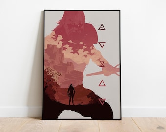 Witcher Poster CD Project Witcher 3 Game Poster Geralt Of Rivia Poster Witcher Henry Cavill Witcher Geralt Home Decor Wall Art 5