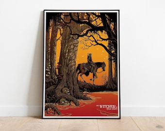 Witcher Poster CD Project Witcher 3 Game Poster Geralt Of Rivia Poster Witcher Henry Cavill Witcher Geralt Home Decor Wall Art 9