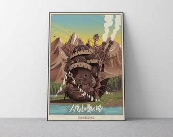 Chihiros Reise ins Zauberland Poster Studio Ghibli Home Dekor Hayao Miyazaki Film Poster Anime Wandkunst Anime Studio Ghibli Print Japanischer Film Kunst 10