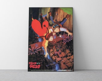Plakat Spirited Away Studio Ghibli Wystrój domu Plakat filmowy Hayao Miyazaki Sztuka ścienna anime Anime Studio Ghibli Wydruk Japoński film Sztuka 35