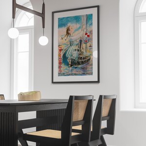 From Up on Poppy Hill Poster Studio Ghibli Home Decor Hayao Miyazaki Movie Poster Anime Wall Art Anime Ghibli Print Japanese Movie Art 24 image 3