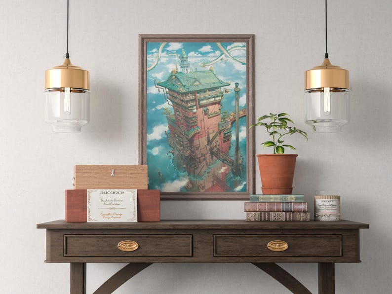 Spirited Away Poster Studio Ghibli Home Decor Hayao Miyazaki Movie Poster Anime Wall Art Anime Studio Ghibli Print Japanese Movie Art 1 image 4