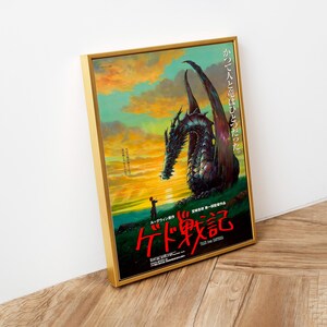 Spirited Away Poster Studio Ghibli Home Decor Hayao Miyazaki Movie Poster Anime Wall Art Anime Studio Ghibli Print Japanese Movie Art 32 image 2