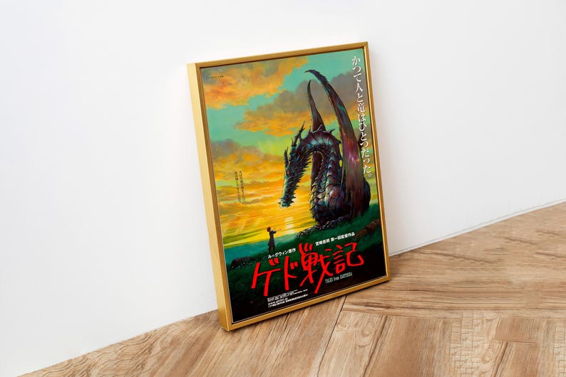 Spirited Away Poster Studio Ghibli Home Decor Hayao Miyazaki Movie Poster Anime Wall Art Anime Studio Ghibli Print Japanese Movie Art 32 image 2