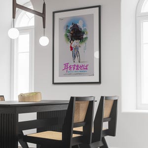 Poster di Spirited Away, decorazione per la casa dello Studio Ghibli, poster del film di Hayao Miyazaki, arte murale anime, stampa dello Studio Ghibli, arte cinematografica giapponese 39 immagine 3