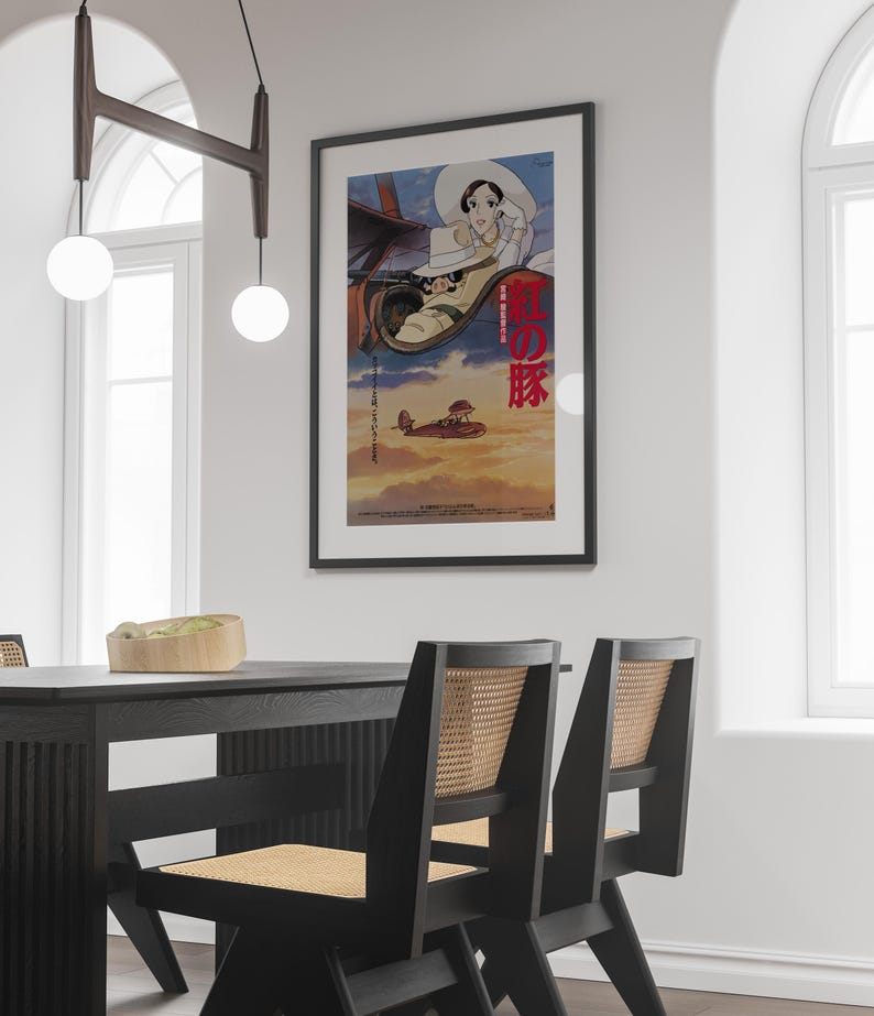 Spirited Away Poster Studio Ghibli Home Decor Hayao Miyazaki Movie Poster Anime Wall Art Anime Studio Ghibli Print Japanese Movie Art 34 image 3
