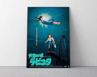 Póster de El viaje de Chihiro, Studio Ghibli, decoración para el hogar, póster de película de Hayao Miyazaki, arte mural de anime, impresión de Studio Ghibli, arte de películas japonesas 42