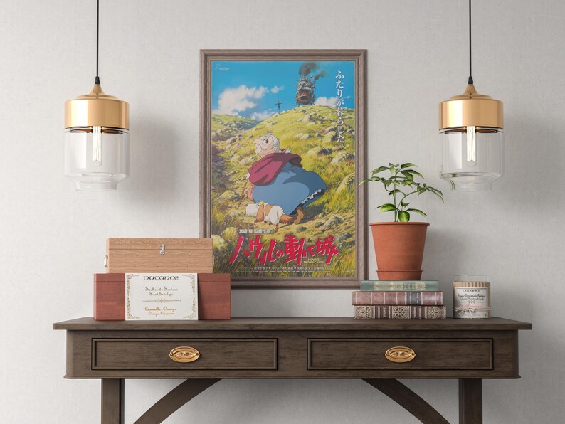 Spirited Away Poster Studio Ghibli Home Decor Hayao Miyazaki Movie Poster Anime Wall Art Anime Studio Ghibli Print Japanese Movie Art 28 image 4