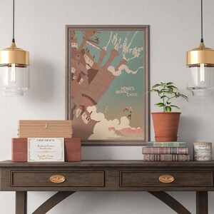 Spirited Away Poster Studio Ghibli Home Decor Hayao Miyazaki Movie Poster Anime Wall Art Anime Studio Ghibli Print Japanese Movie Art 6 image 4