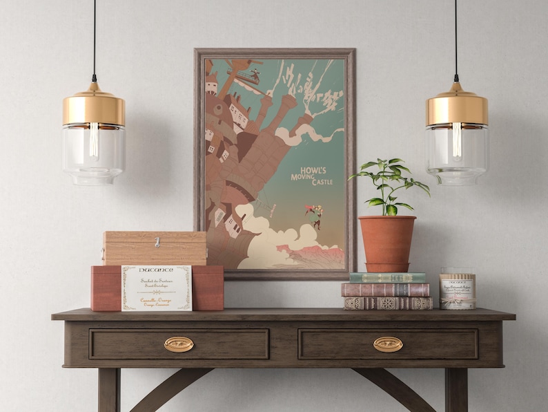 Spirited Away Poster Studio Ghibli Home Decor Hayao Miyazaki Movie Poster Anime Wall Art Anime Studio Ghibli Print Japanese Movie Art 6 image 4