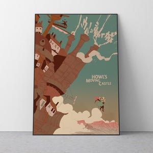 Spirited Away Poster Studio Ghibli Home Decor Hayao Miyazaki Movie Poster Anime Wall Art Anime Studio Ghibli Print Japanese Movie Art 6 image 1