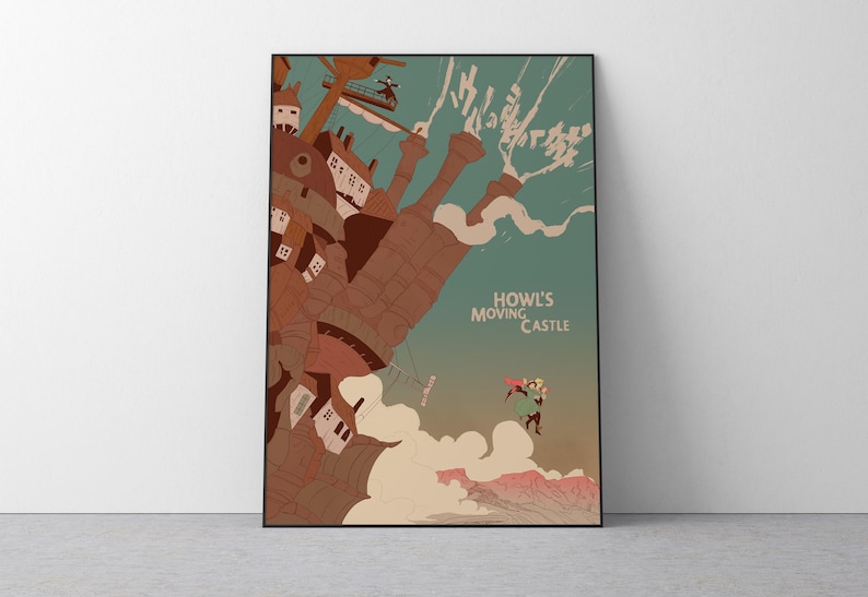 Spirited Away Poster Studio Ghibli Home Decor Hayao Miyazaki Movie Poster Anime Wall Art Anime Studio Ghibli Print Japanese Movie Art 6 image 1