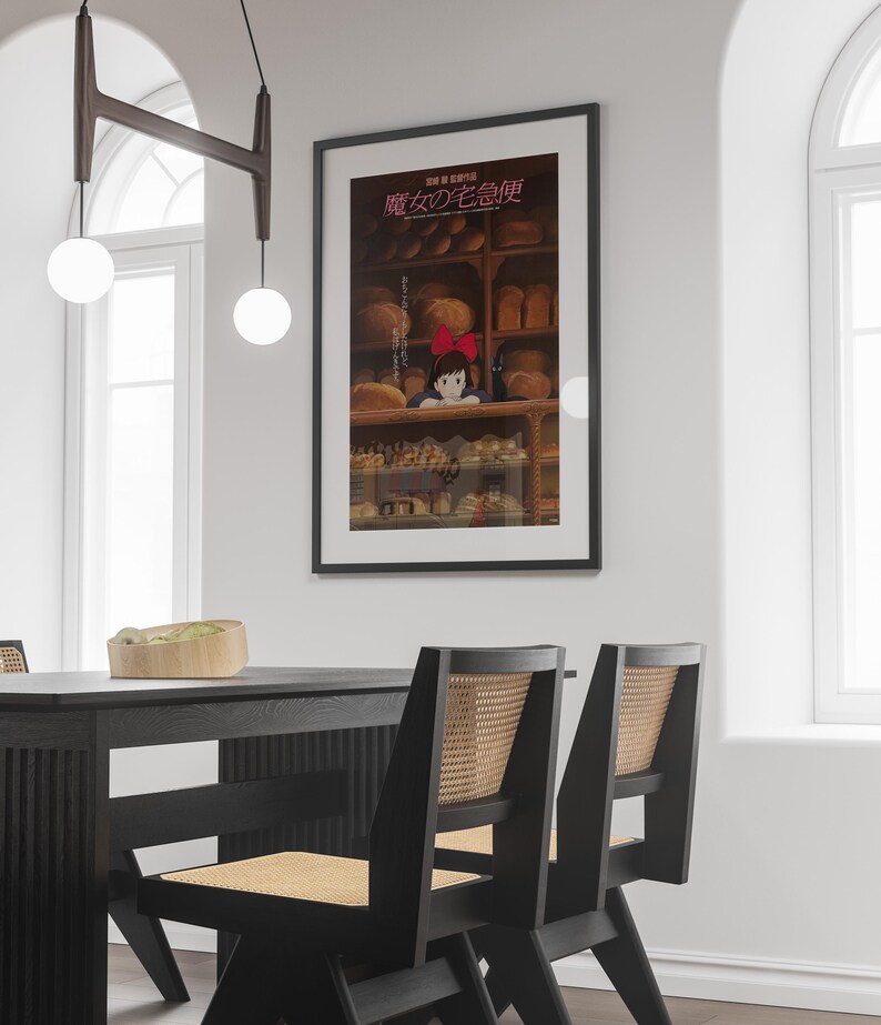 Spirited Away Poster Studio Ghibli Home Decor Hayao Miyazaki Movie Poster Anime Wall Art Anime Studio Ghibli Print Japanese Movie Art 33 image 3