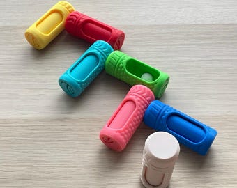 Mini Pillendose | Vitamintresor | Kompaktes Reiseetui für Vitamine & Tabletten | 3D Gedruckt