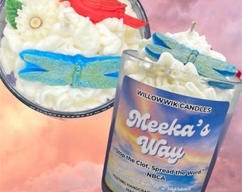 Meeka’s Way | Hazelnut Coffee | Blood Clot Awareness | Soy Dessert Candle