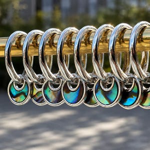 Zilveren Ocean Huggie-oorringen