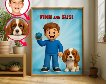 Gepersonaliseerd Roblox-portret | Digitaal product/download | Tekening | Aangepaste familiekunst | Roblox-verjaardagscadeau