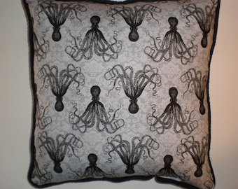 Steampunk Octopus Pillows