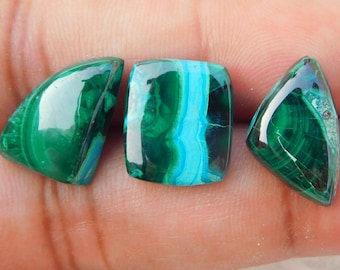 Azurite Malachite Cabochon, Natural Gemstone, 20 Cts