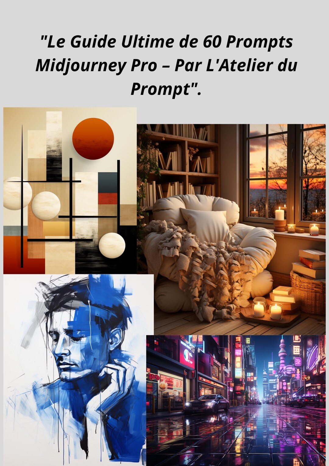 130 Prompts Midjourney Pro Guide | Premium AI Art Pack | Clipart ...