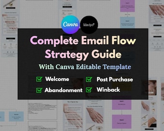 Complete Email Flow Strategy & Template Guide for DTC E-commerce