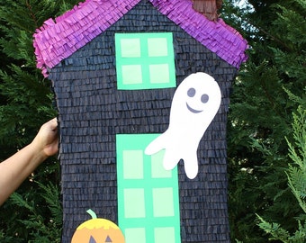 Casa embrujada piñata - piñata de Halloween. Haunted House Piñata