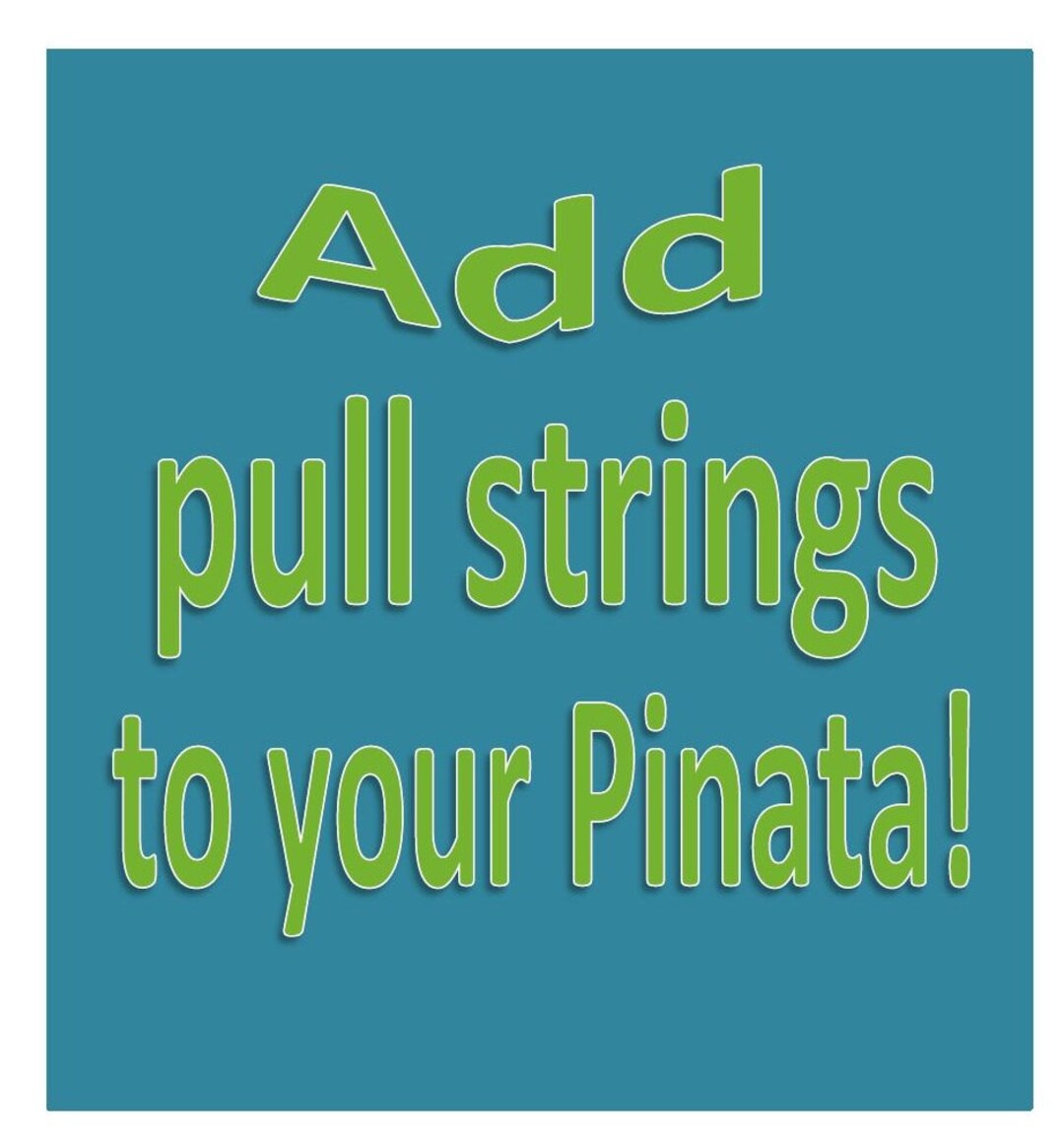 Pull Strings - Etsy