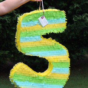 Large Number Five Pinata. Número Cinco. Custom Pinata - Etsy