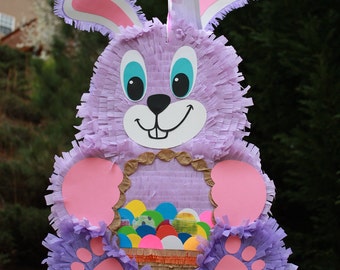 Purple Bunny Pinata