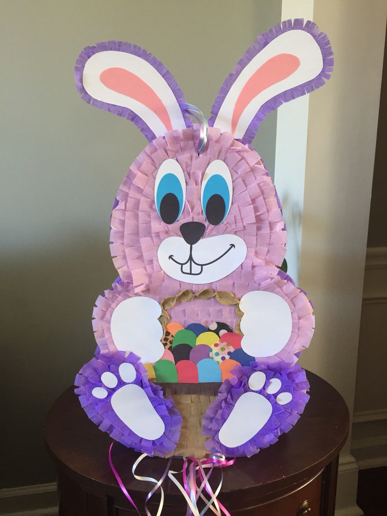 Purple Bunny Pinata Bild 5