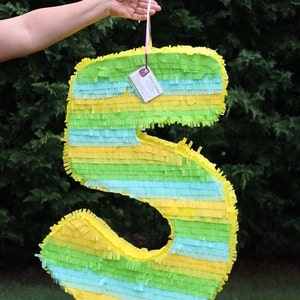 Large Number Five Pinata.  Número Cinco. Custom Pinata